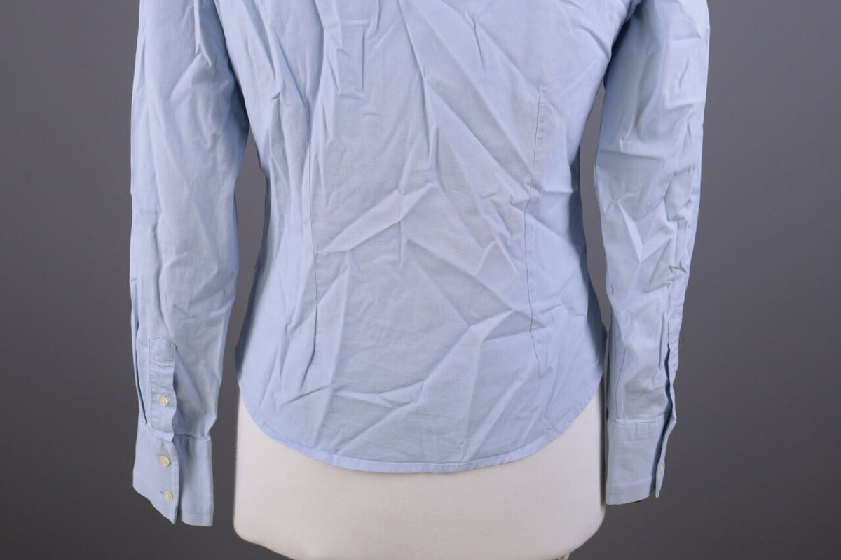 La Martina Buenos Aires Blue Button Down Long Sleeve Blouse Shirt – Size XL