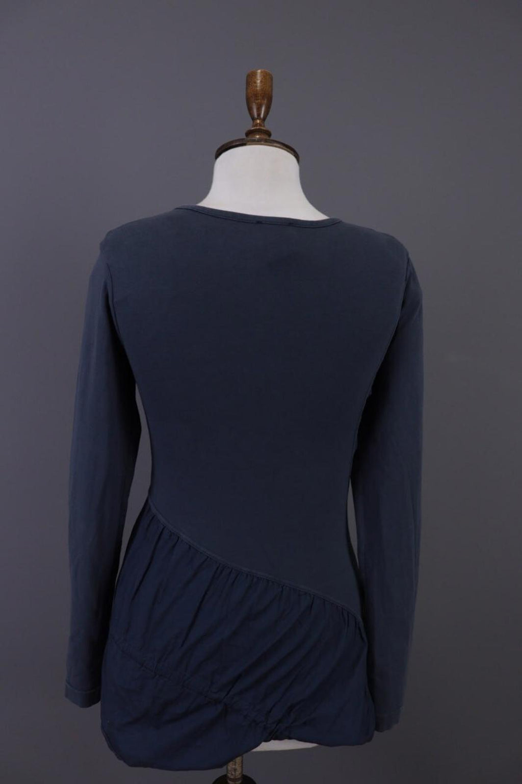 RUNDHOLZ Blue Lagenlook Designer Long Sleeve Top Shirt Tunic – Size XS