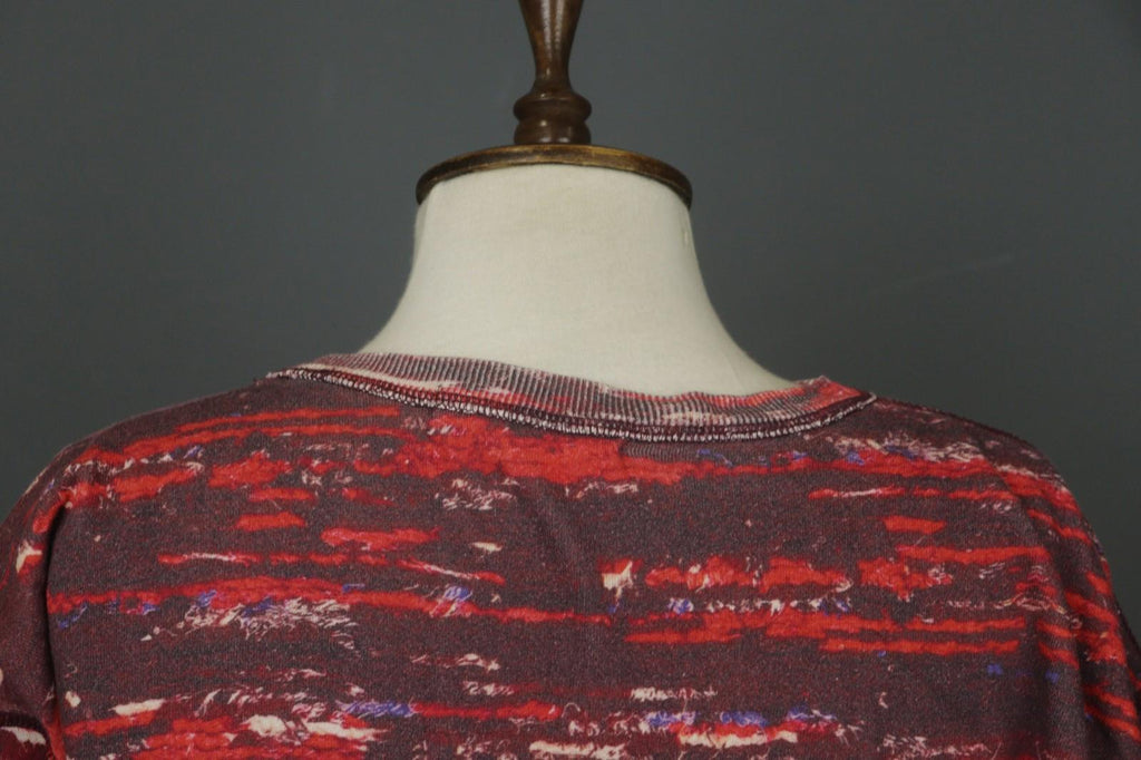 ISABEL MARANT POUR H&M Multi Space Dye Raglan Sleeve Pullover Sweater – Size 34