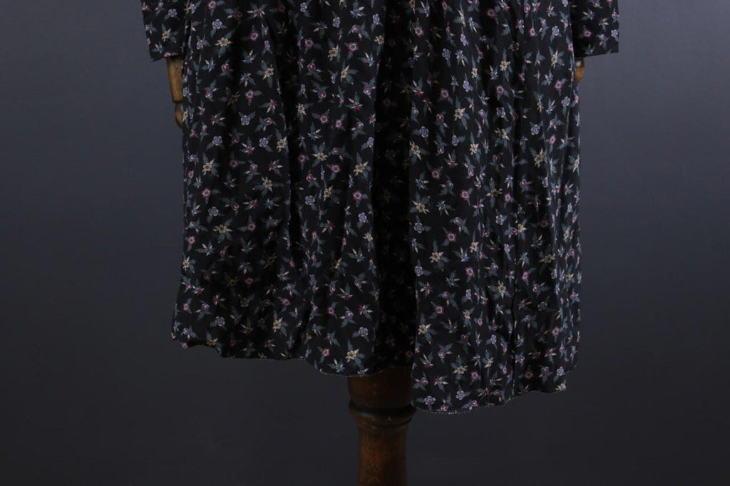 ZADIG & VOLTAIRE Remus Liberty Black Floral Long Sleeve Summer Dress – Size XS