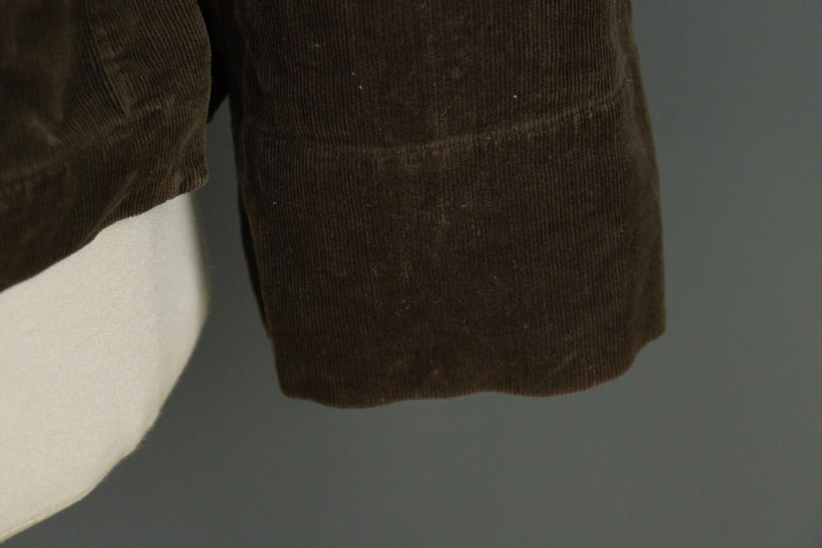 OSKA Slim Fit Brown Corduroy Blazer Jacket – Size 2