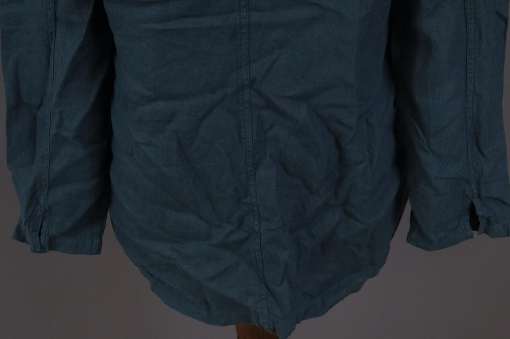 TRANSIT PAR SUCH 164 Blue Lagenlook Lightweight Linen Coat Jacket – Size 5