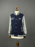 Evisu Limited Custom Made Blue Snap Baseball Jacket – Women's M