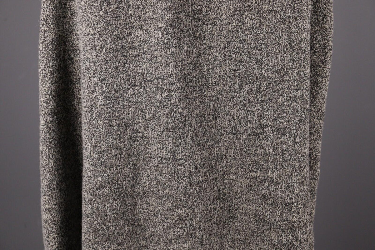 COP COPINE Gray Designer Knit Drape Cardigan Sweater – Size M