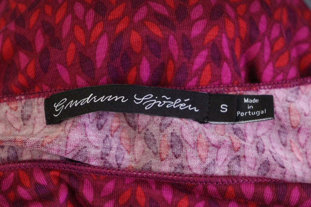 GUDRUN SJODEN Multicolor Floral Long Sleeve Blouse Top Shirt – Size S