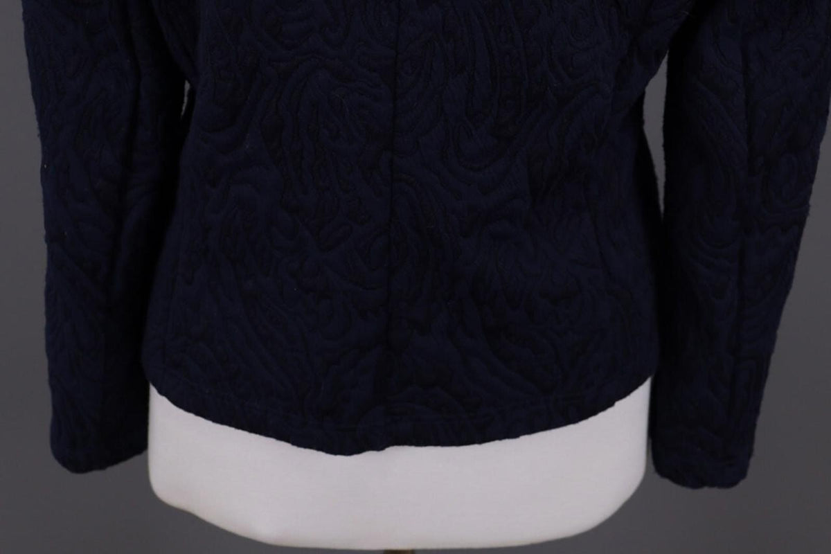 RUNDHOLZ Blue Embroidered Designer Blazer Jacket – Size L