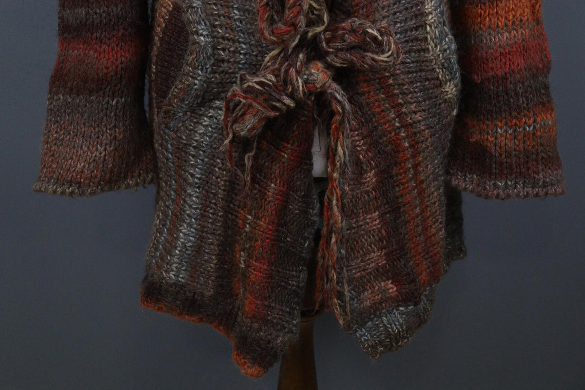ZADIG & VOLTAIRE Brown Long Sleeve Hooded Cardigan – Size M