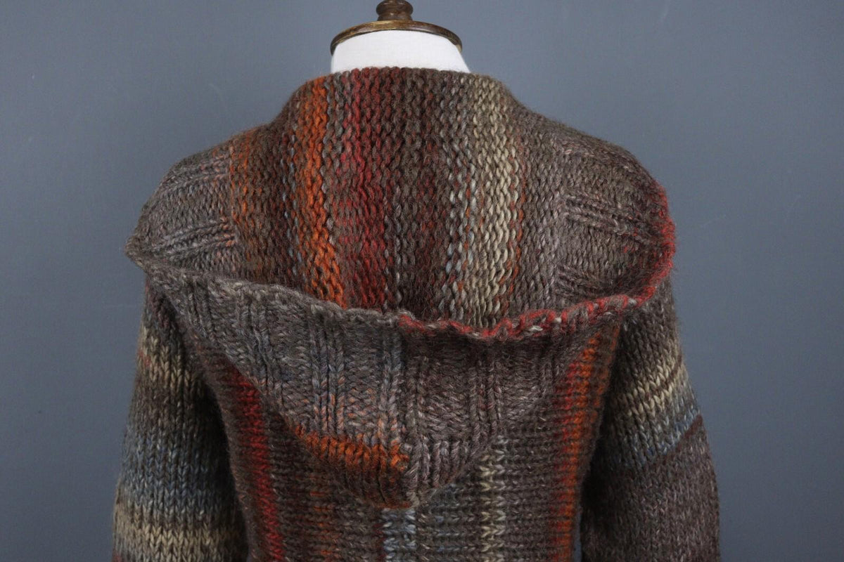 ZADIG & VOLTAIRE Brown Long Sleeve Hooded Cardigan – Size M