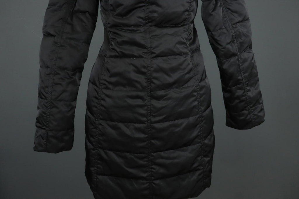 MARELLA Sport Warm Me Up Black Hooded Long Sleeve Full Zip Puffer Jacket – Size 36