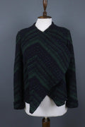 BA&SH ZOLA Multicolor Striped Long Sleeve Open Front Cardigan Sweater – Size 1