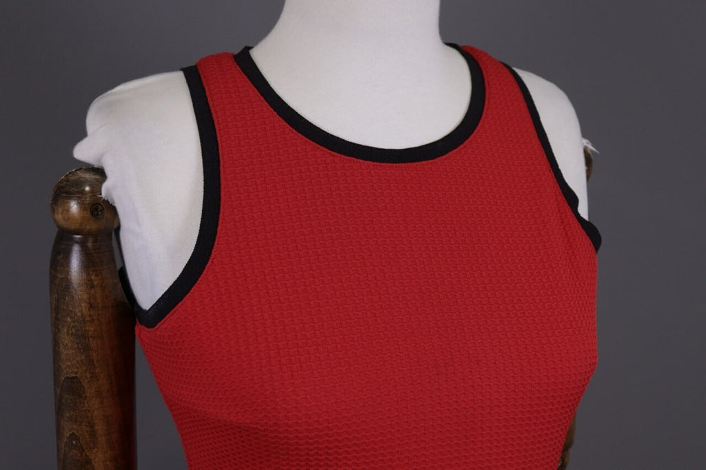 Pinko Red Sleeveless Evening Bodycon A-Line Short Dress – Size I 42 / GB 10 – Used