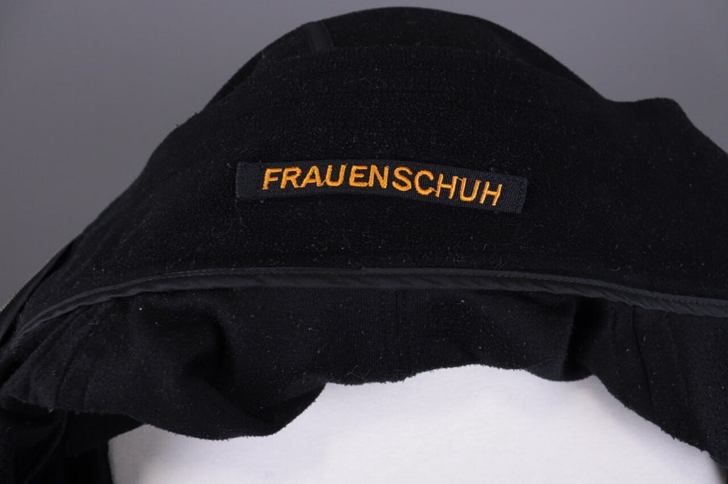 Frauenschuh Balck High Neck Pockets Full Zip Fleece Jacket – Size L