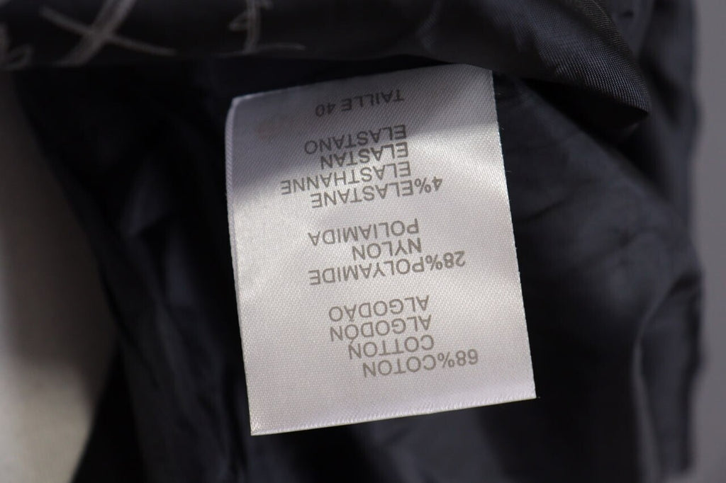 BNWT Ladies Cop Copine Celeri Chemise Veste Black Open Front Jacket 40