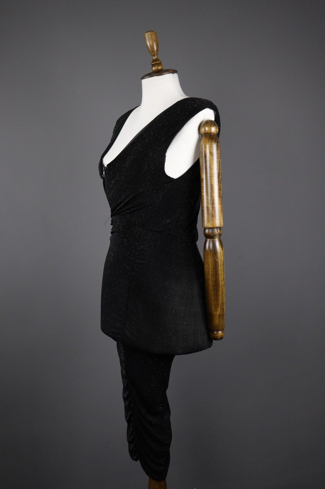 ALICE + OLIVIA Designer Acymetric Night Bodycon Dress – Size S