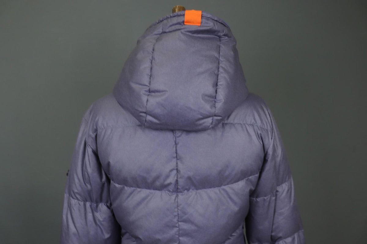 KJUS Purple Long Sleeve Regular Fit Full Zip Hooded Puffer Jacket – Size 40