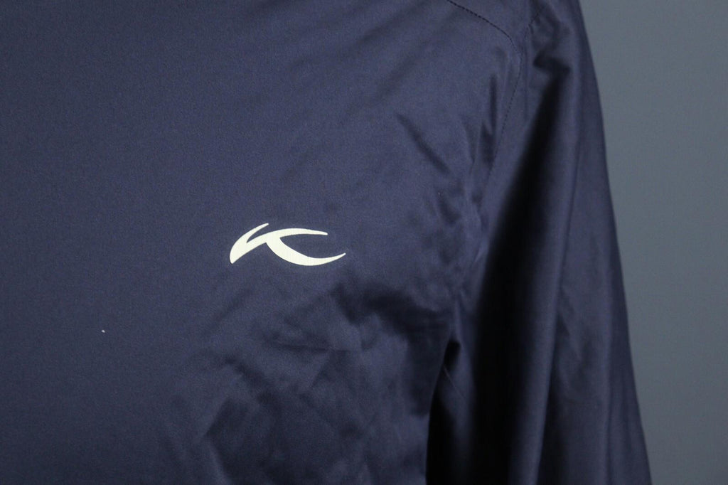 KJUS Systems Blue Long Sleeve Full Zip Logo Windbreaker Jacket – Size XL