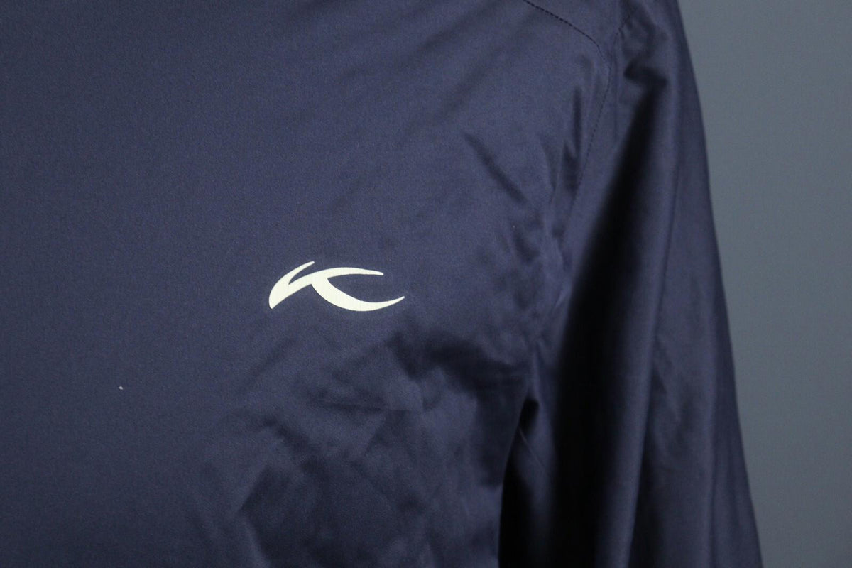 KJUS Systems Blue Long Sleeve Full Zip Logo Windbreaker Jacket – Size XL