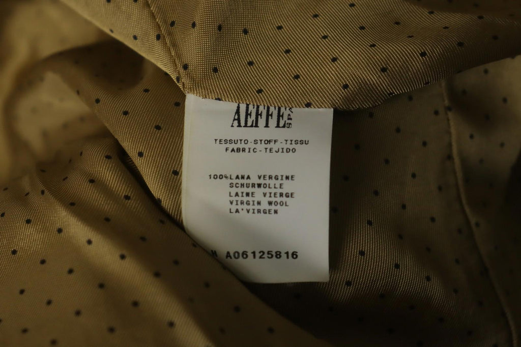 MOSCHINO Aeffe Brown 100% Virgin Wool 3/4 Sleeve Cheap and Chic Short Coat Sz 38