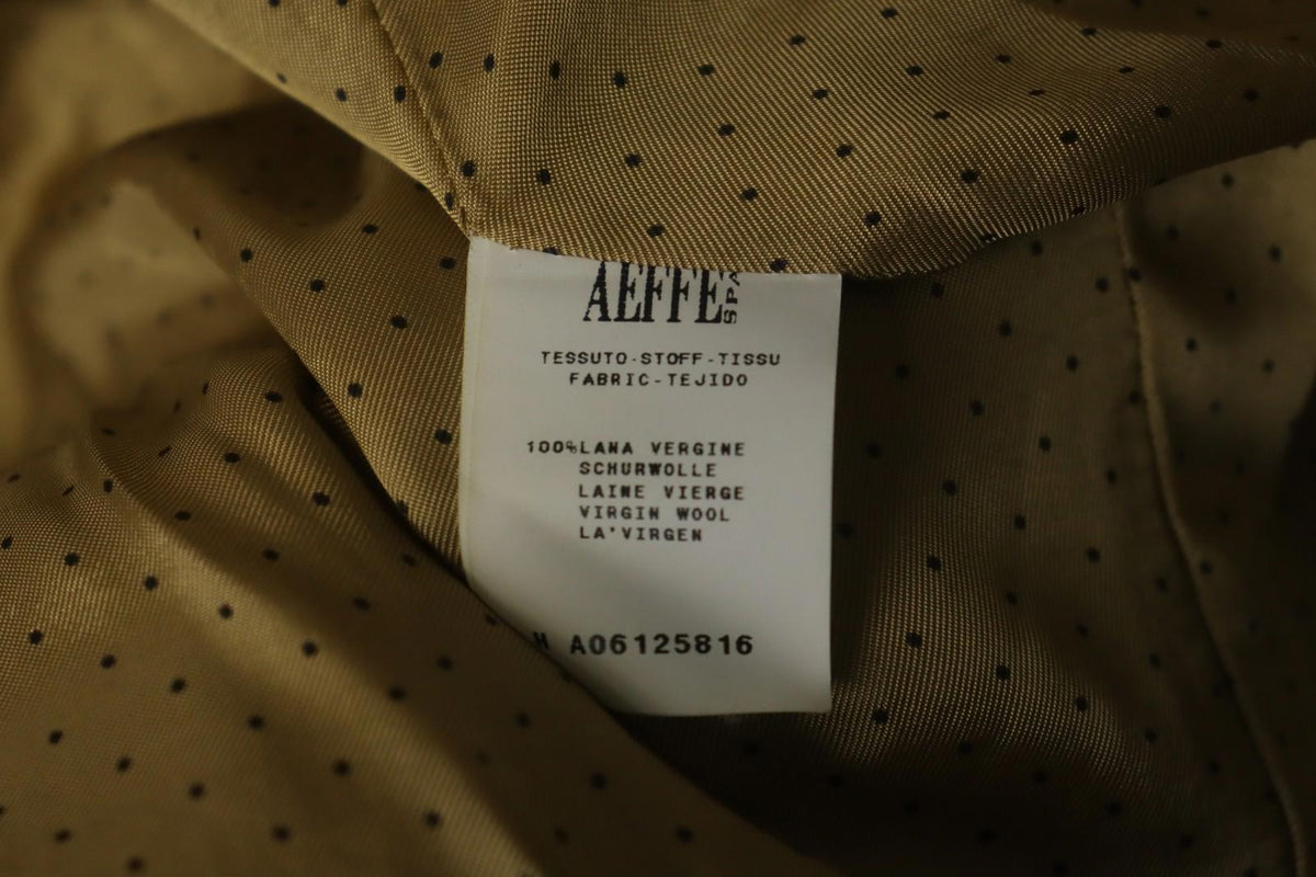 MOSCHINO Aeffe Brown 100% Virgin Wool 3/4 Sleeve Cheap and Chic Short Coat Sz 38