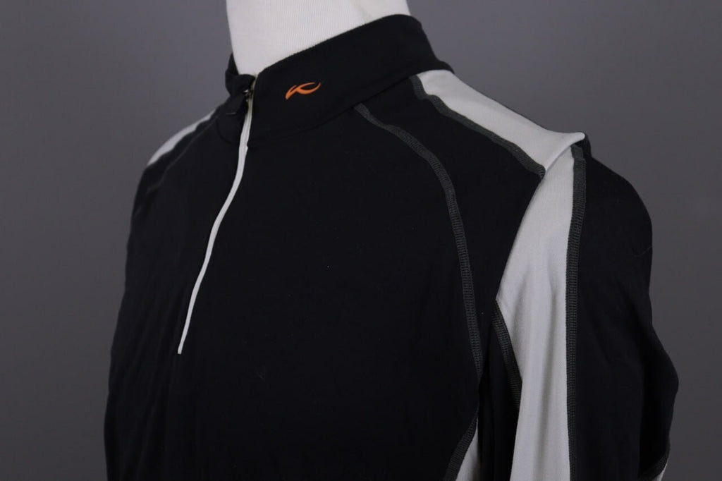 KJUS System 1/4 Zip Long Sleeve Activewear Fleece Jacket Sweater – Men's L