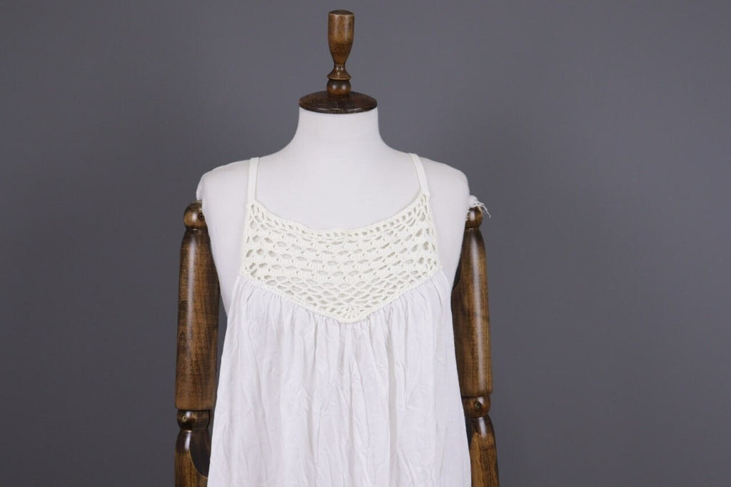 Used Lauren Ralph Lauren White Tank Midi Dress – Size S