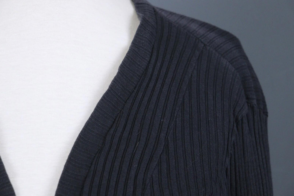 TRANSIT PAR SUCH Black Long Sleeve Lightweight Cardigan Sweater – Size 4