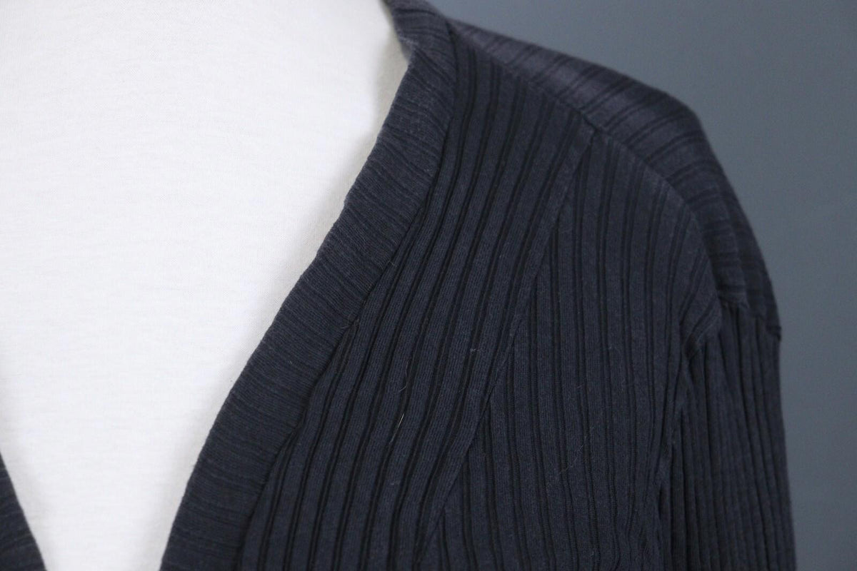 TRANSIT PAR SUCH Black Long Sleeve Lightweight Cardigan Sweater – Size 4