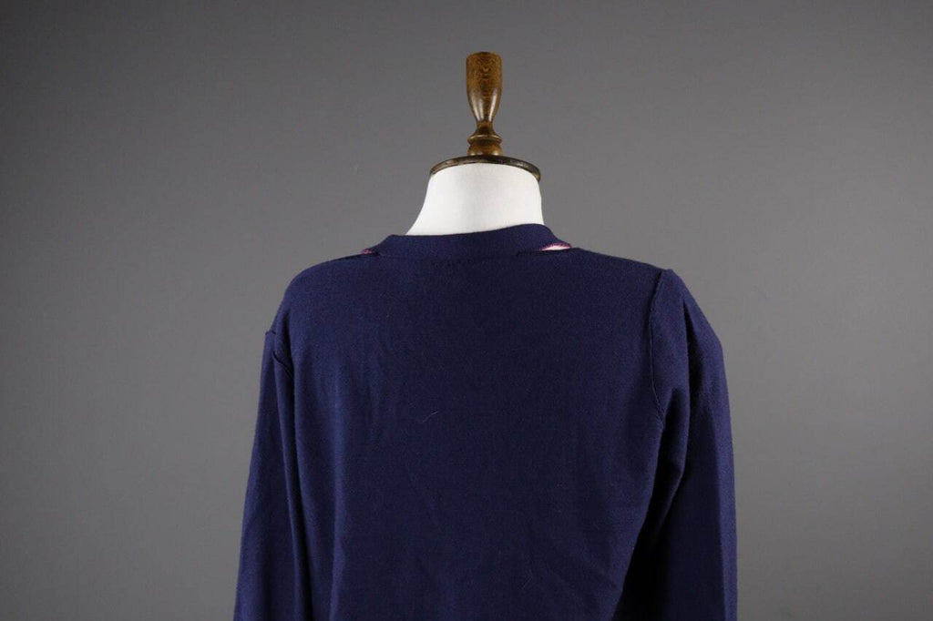 Sonia by Sonia Rykel Wool Designer Casual Cardigan Sweater – Women's L