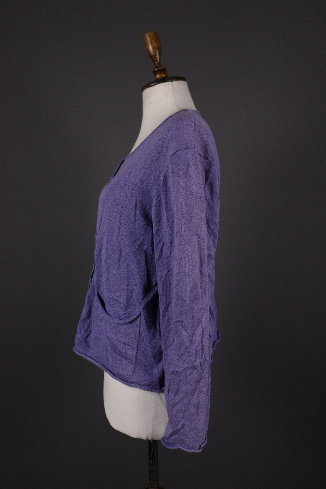 Gudrun Sjoden Blue Knit Cardigan Sweater – Size L