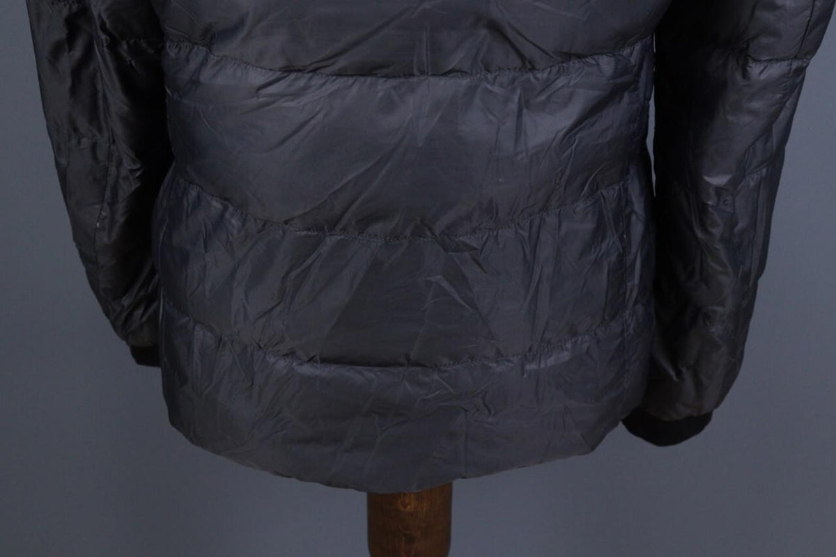 PEUTEREY Gray Padded Full Zip Quilted Goose Down Jacket – Size 50