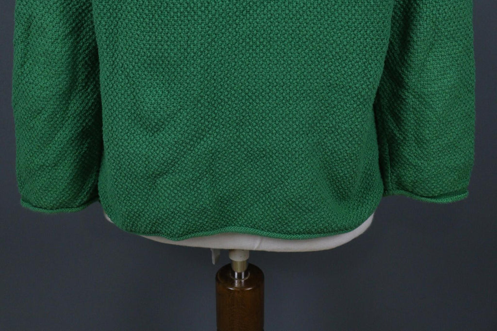 GUDRUN SJODEN Green Long Sleeve Round Neck Pullover Knit Sweater – Size M – Used