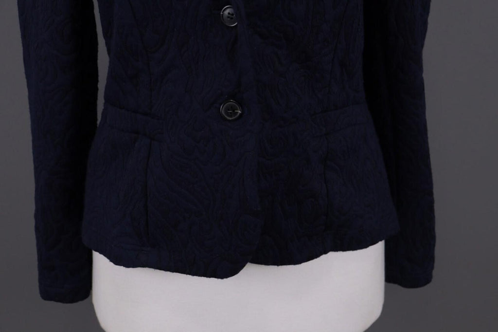 RUNDHOLZ Blue Embroidered Designer Blazer Jacket – Size L