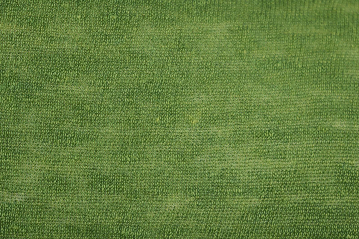 GUDRUN SJODEN Green Linen Long Sleeve Round Neck Button Front Shirt Top – Size L