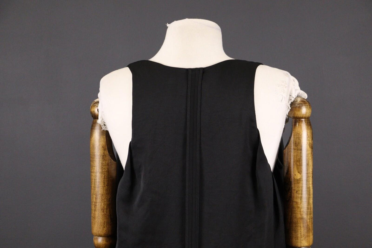 ACNE Black Party Cocktail Black Midi Tank Dress – Size 38