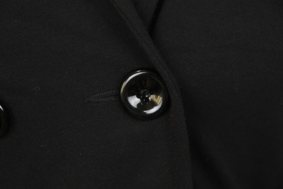 MARIMEKKO Ritva Falla Black Formal Notch Lapel Double Breasted Blazer Jacket S/M