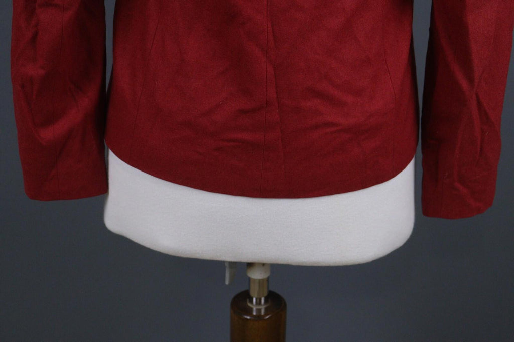 LOVE MOSCHINO Red Long Sleeve Three Button Coat Blazer – Size US 6