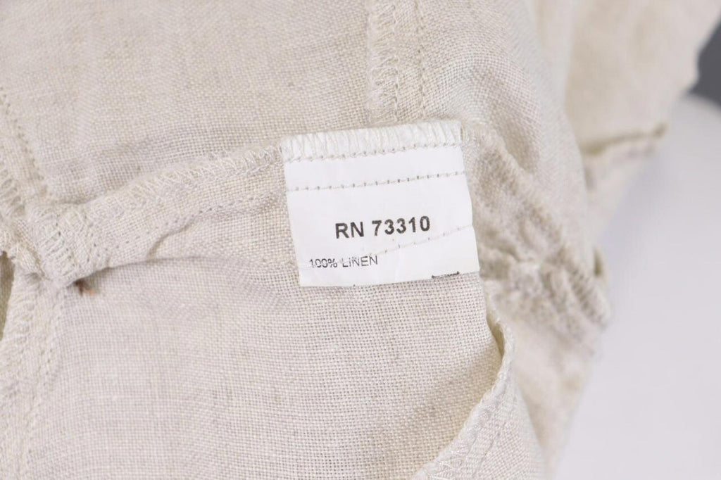 IVAN GRUNDAHL Beige Linen Button Down Lightweight Blazer Jacket – Size 36 S