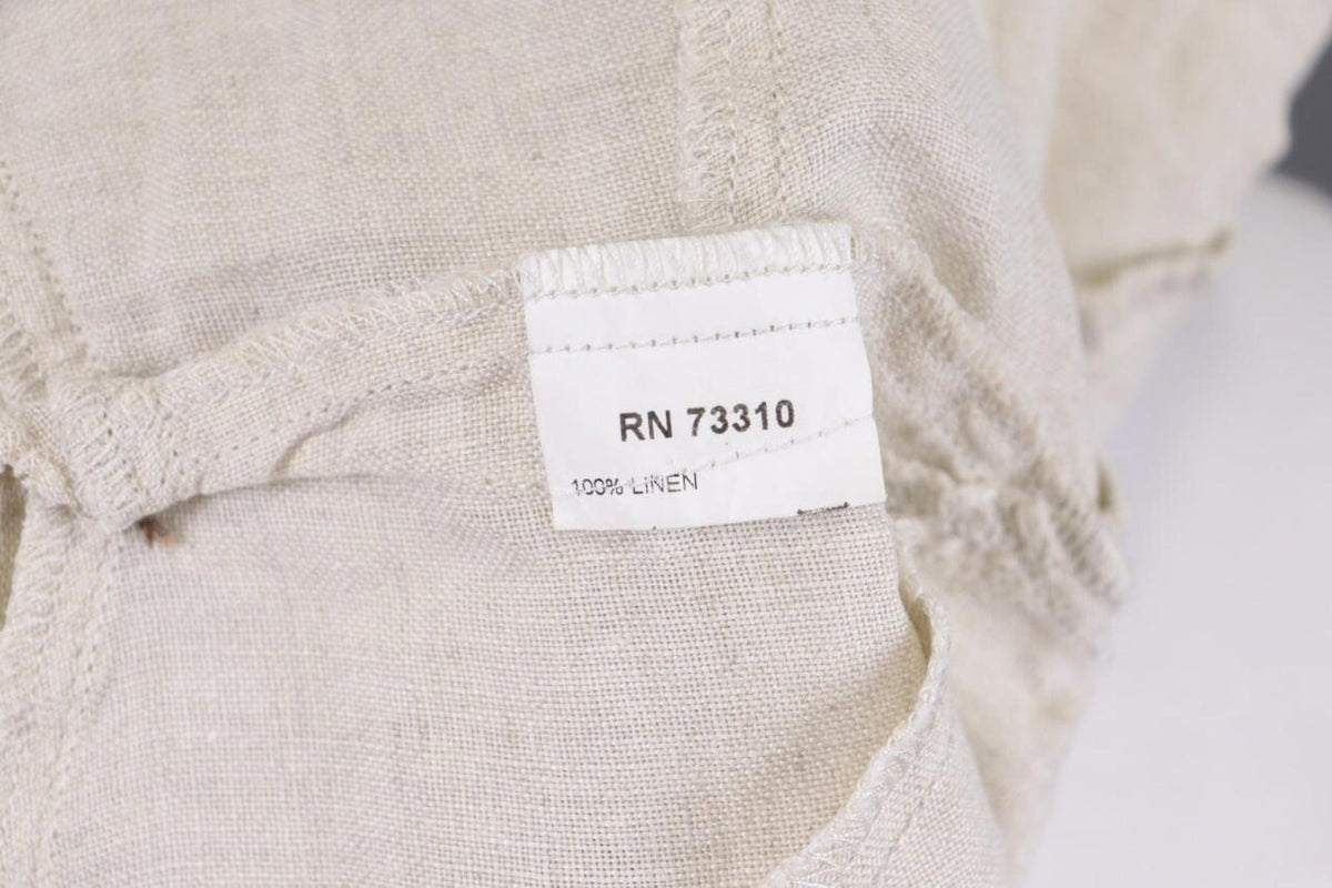IVAN GRUNDAHL Beige Linen Button Down Lightweight Blazer Jacket – Size 36 S