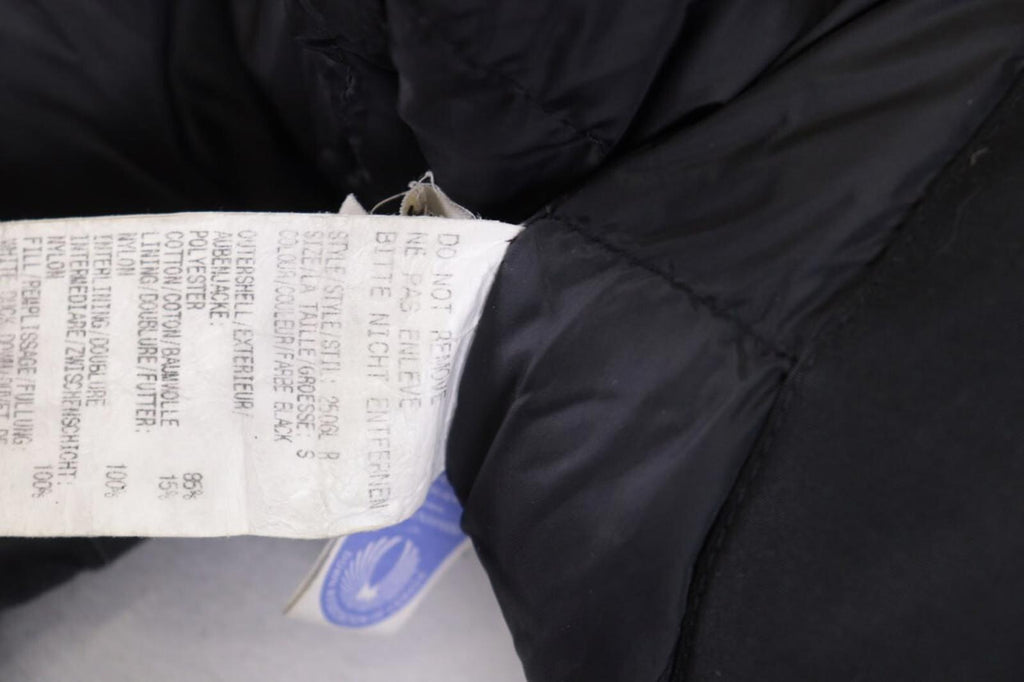 Canada Goose Black Multipockets Fur Down Cargo Hooded Jacket – Size S