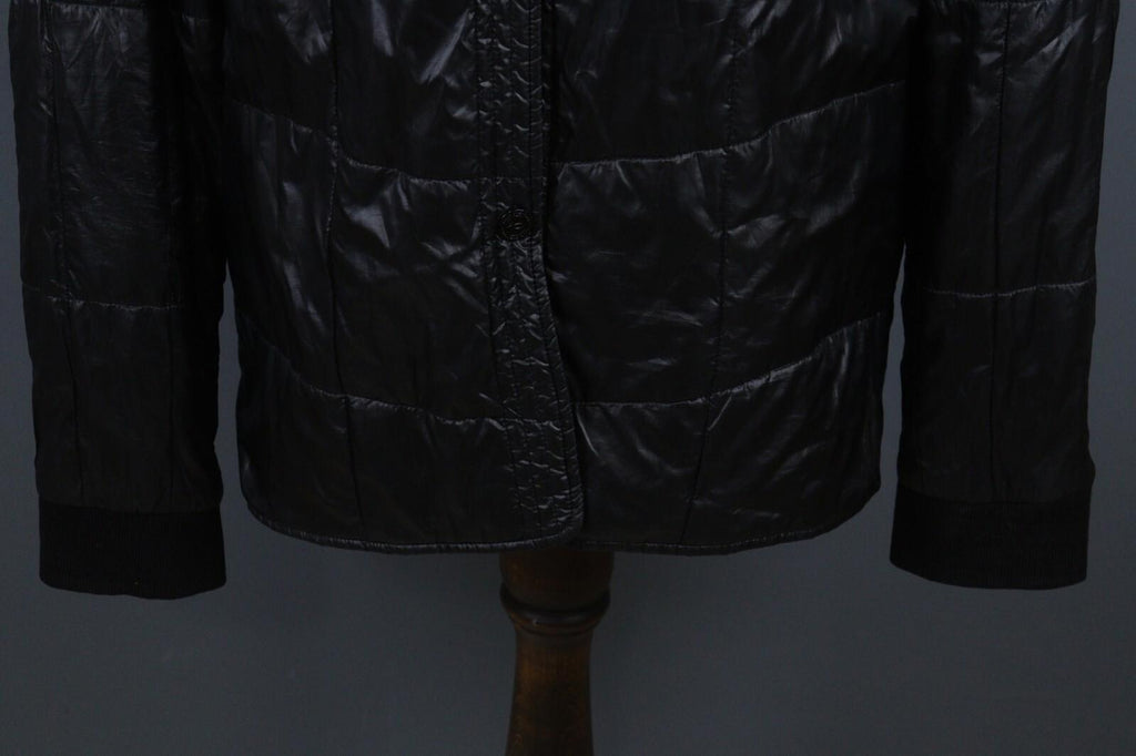 KJUS Pertex Quantum Black Long Sleeve Button Front Ski Jacket – Size XL