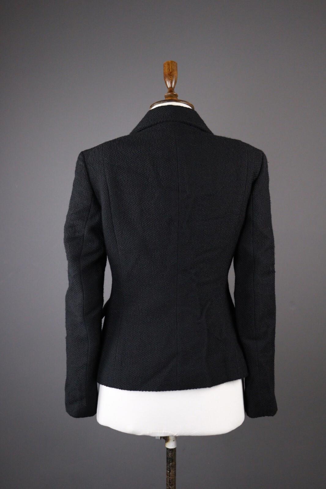 ESCADA Black Single Breasted Blazer Jacket Coat – Size M