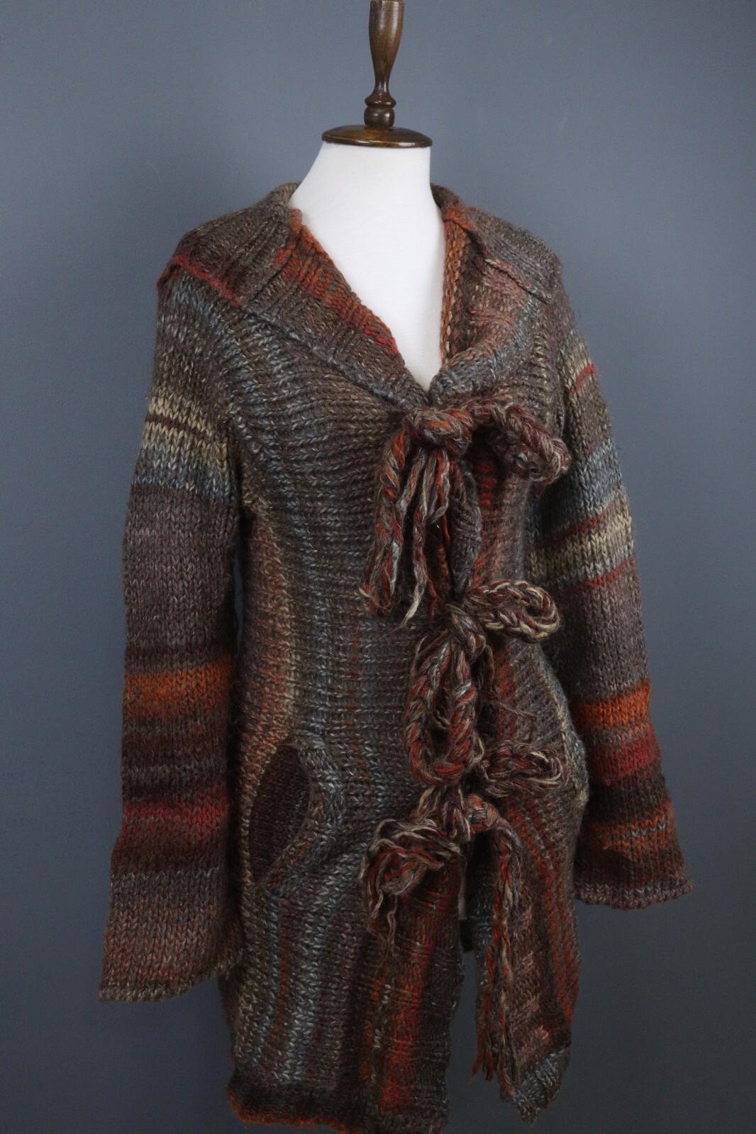 ZADIG & VOLTAIRE Brown Long Sleeve Hooded Cardigan – Size M