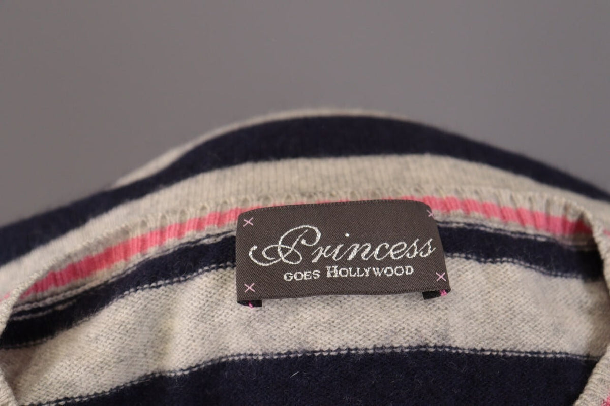 Princess Goes Hollywood Stripe Wool Cashmere Knit Sweater – Size 36