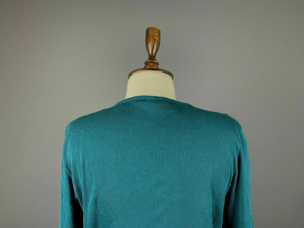 Deerberg by Oska Blue Long Sleeve Top Blouse – Size XL