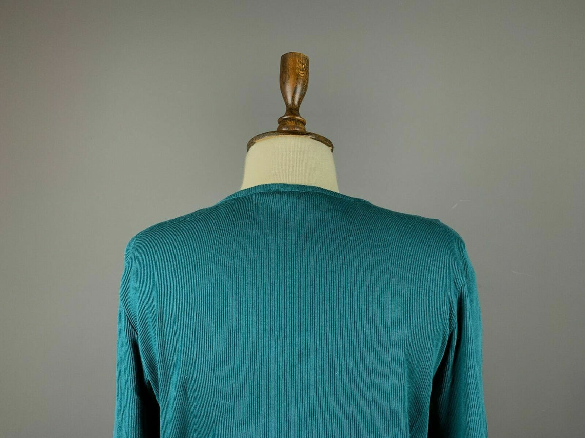Deerberg by Oska Blue Long Sleeve Top Blouse – Size XL
