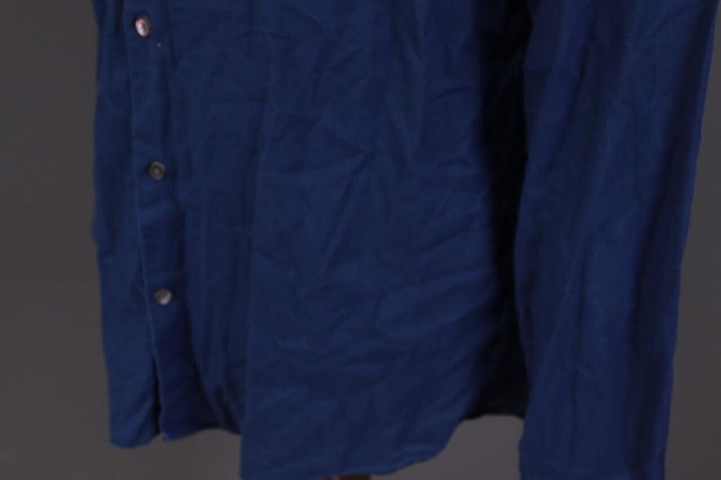 Closed Regular Blue Long Sleeve Button Down Shirt – Size L