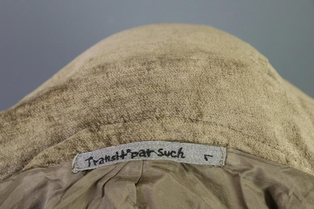 TRANSIT PAR SUCH Brown Lightweight Blazer Jacket – Size 1 / S