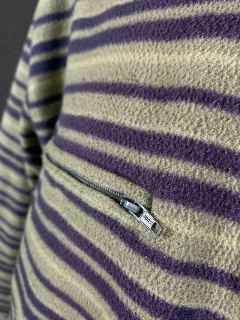 Mammut Outdoor Tecnopile Striped Button Up Sweater Fleece – Men's 2XL / XXL