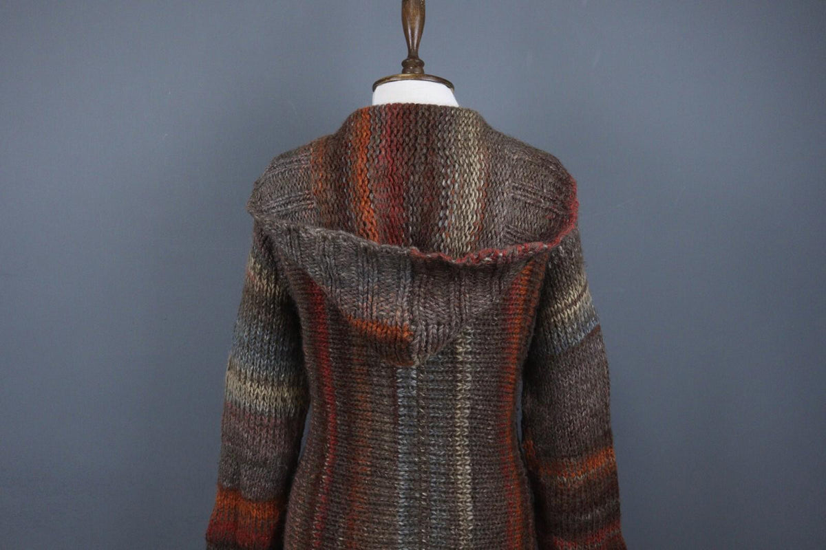ZADIG & VOLTAIRE Brown Long Sleeve Hooded Cardigan – Size M