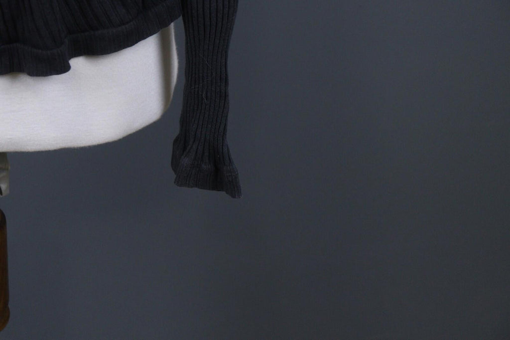 TRANSIT PAR SUCH Black Long Sleeve Lightweight Cardigan Sweater – Size 4